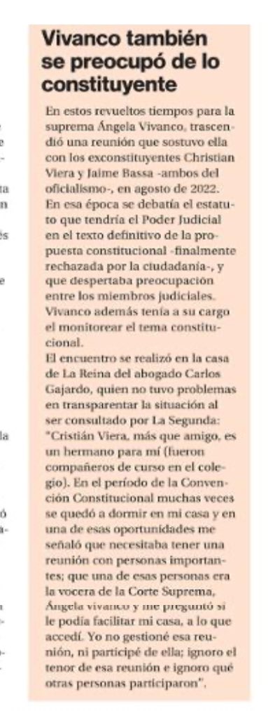 Qué comentario más estúpido. En plena convención facilité mi casa para que la vocera de la CS se reuniera con el coordinador de la Comisión de justicia, Christian Viera, que es mi mejor amigo. No coordiné ni participé de la reunión. 
¿este tuit es en tu rol de asesor de Carter?