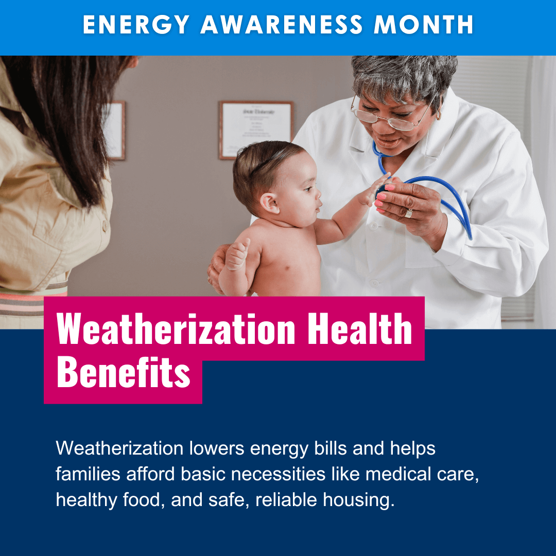 CAPofND's tweet photo. Weatherized homes are healthier homes! #Weatherization lowers energy bills and helps families afford necessities like healthy food, medicine, and safe, reliable housing. #WxPlusHealth #EnergyAwarenessMonth https://t.co/kMpNGe370c