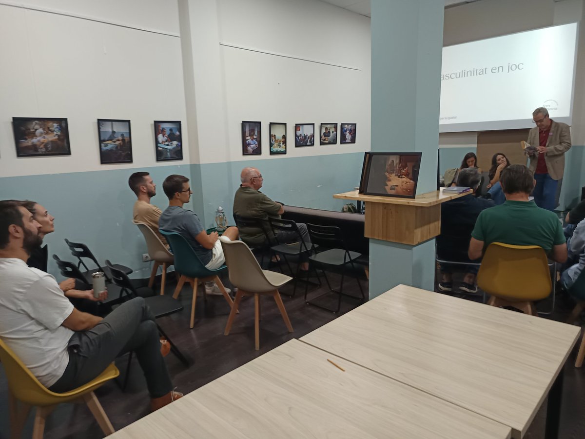 Hem començat el Taller  damunt la masculinitat  a #espaisuscultura amb reflexions dels participants