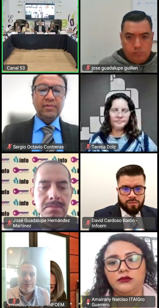 lgparranoriega's tweet photo. 2a. Sesión Extraordinaria de la Comisión de @CResoluciones, coordinada por @Pedro_RosasH y Secretaria Liliana Campuzano Vega @ceaip_sinaloa.
Se presentaron resultados del programa “Estancias Interinstitucionales”  desarrollado por integrantes del @CONAIP_SNT. https://t.co/yuXOveP8jm