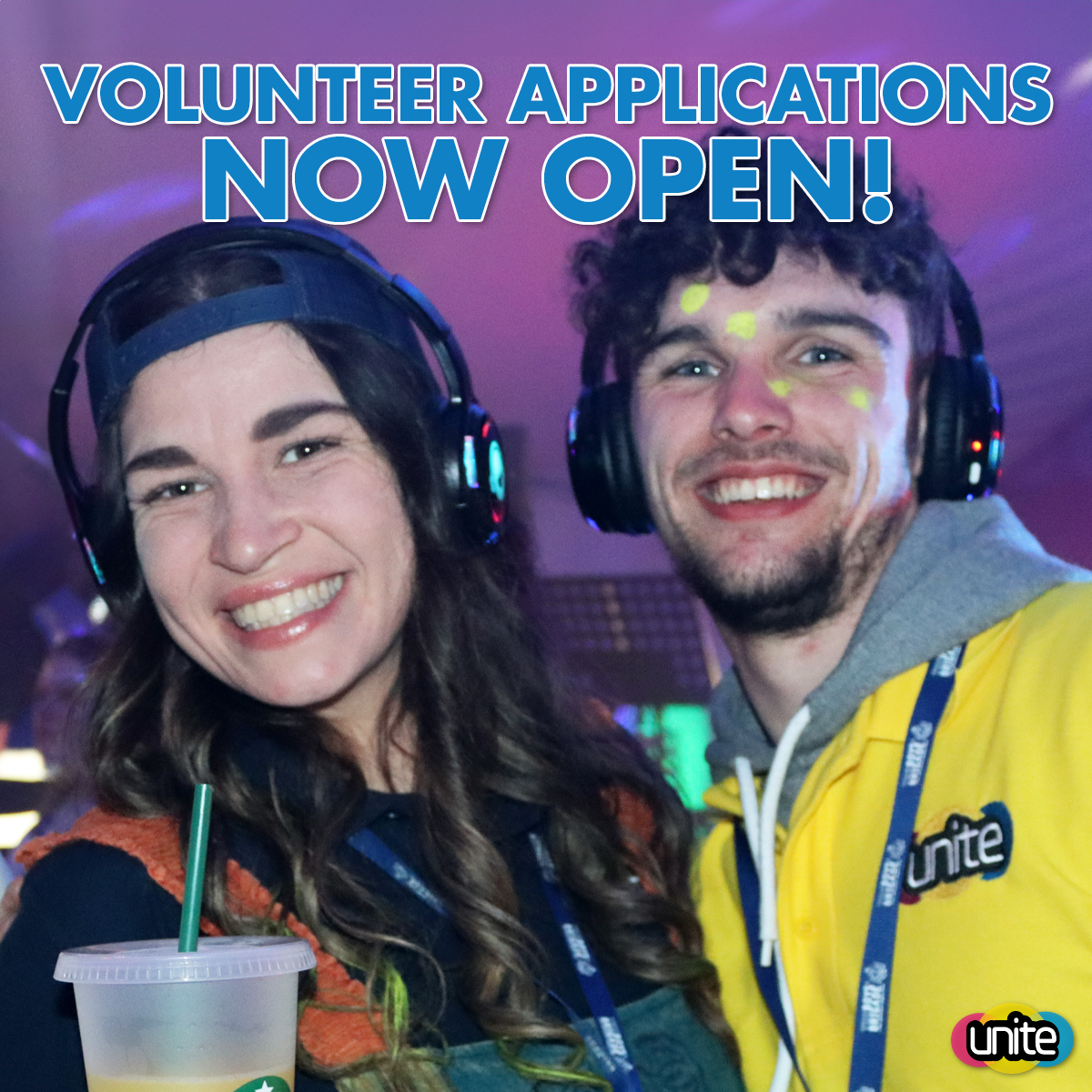 Volunteer applications for Unite 2025 are now open! 🙌 If you're aged 16+ and interested in being a part of the team that makes the event happen then we'd love to hear from you! Find out more and apply via our website at unitebb.org.uk/volunteer/ #unitebb #boysbrigade