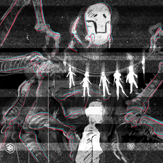 Old glitchy ghost digital fuzz yada yada