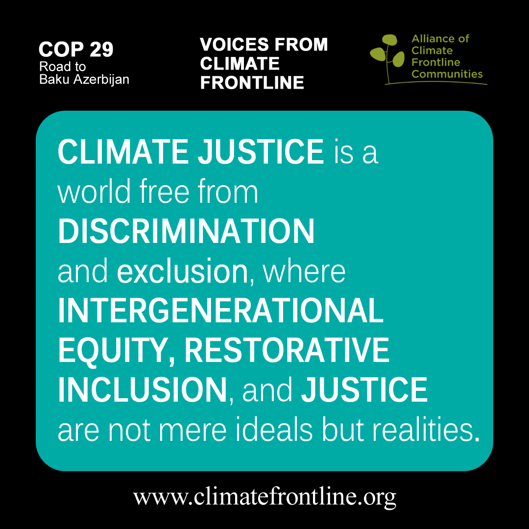 #FrontlineFaculties #COP29frontlinevoicees 
#Compensatefrontlines 
As  we approach  COP29 in Baku, it is crucial  to spotlight the narratives and lived experiences of Climate Frontline  Communities 
#Road2COP29 <a href="/UNFCCC/">UN Climate Change</a> <a href="/IPCC_CH/">IPCC</a> <a href="/UN/">United Nations</a> <a href="/UNDRR/">UNDRR</a> <a href="/UNDRR_AsiaPac/">UNDRR Asia-Pacific</a> <a href="/Oxfam/">Oxfam International</a> <a href="/idsnupdates/">International Dalit Solidarity Network (IDSN)</a>