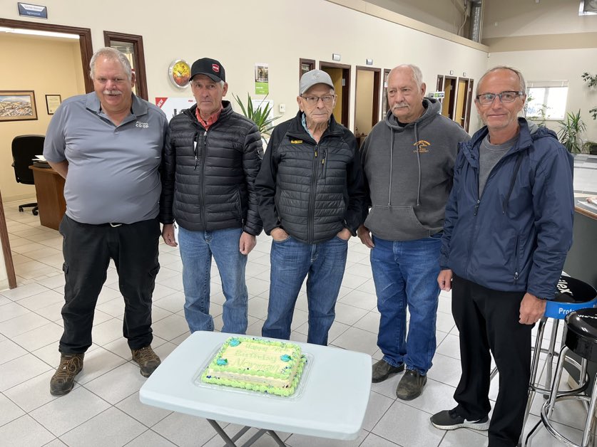 Started dealing with Norm 41 years ago, nobody better. Happy 99th Norm, enjoy the day