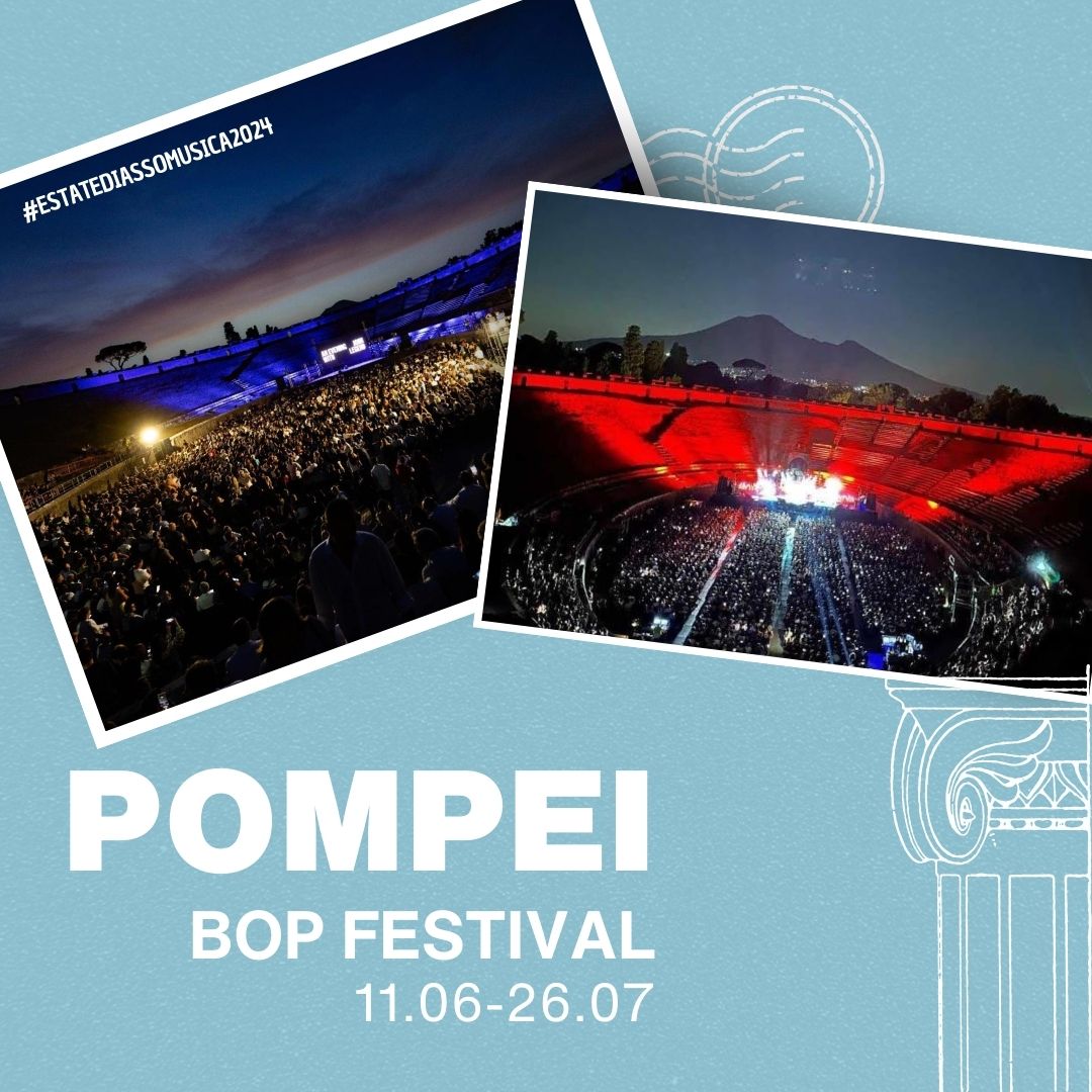 A Pompei tra musica e cultura con BOP Beats of Pompeii per un'altra tappa dell'#EstatediAssomusica. 

10 concerti di artisti nazionali ed internazionali hanno saputo dare ancora più valore all'offerta culturale del territorio, il festival si è rivelato un successo anche dal punto