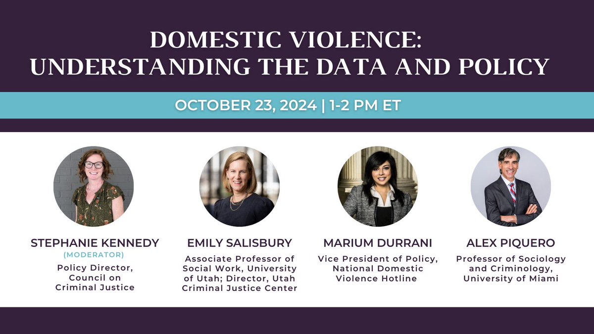 Council on Criminal Justice tweet media