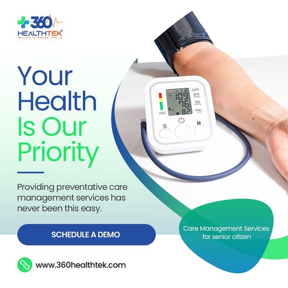 360Healthtek's tweet photo. 360 HealthTek aims to provide care management services that benefit both the patients and the doctors. We offer a catalog of comprehensive services that helps doctors make care plans.
Check our website at https://t.co/0xd8jHo3Wp.

#caremanagement #PreventativeCare #360HealthTek https://t.co/4mvSoXwNrk