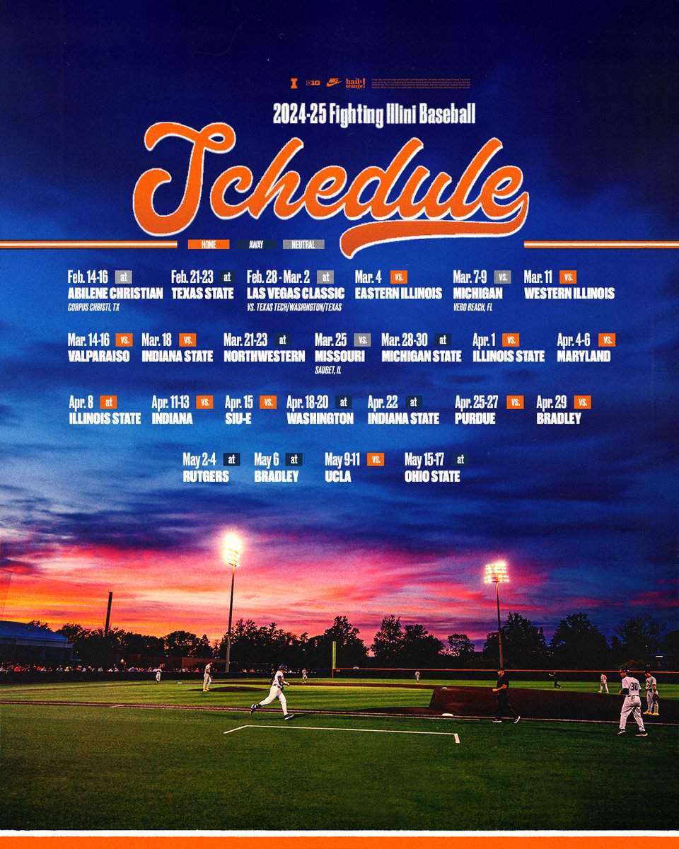 Illinois Baseball tweet media