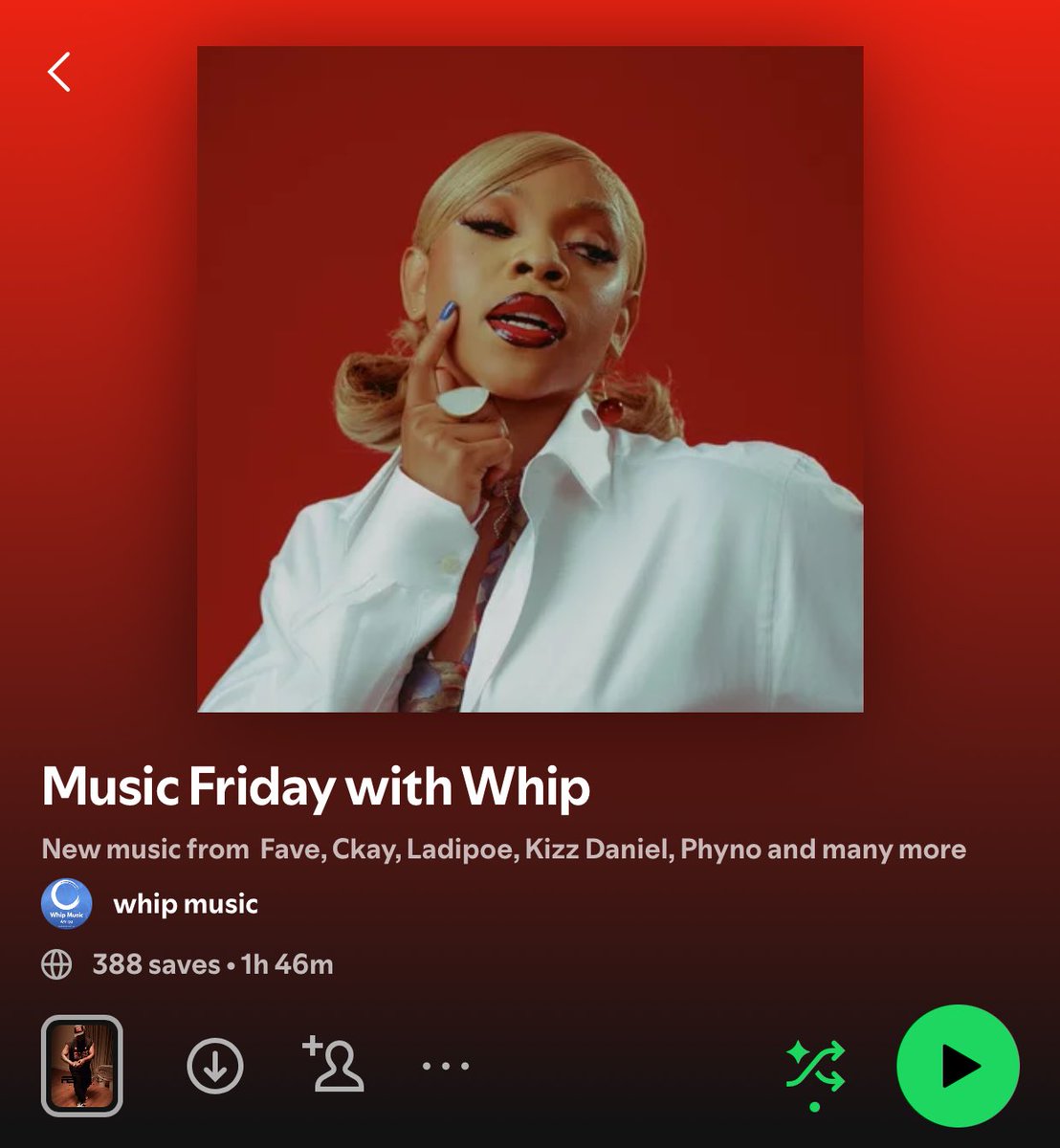 If you would like to be featured on our NMF PLAYLIST for FREE

Reply with a link to any of your songs⬇️