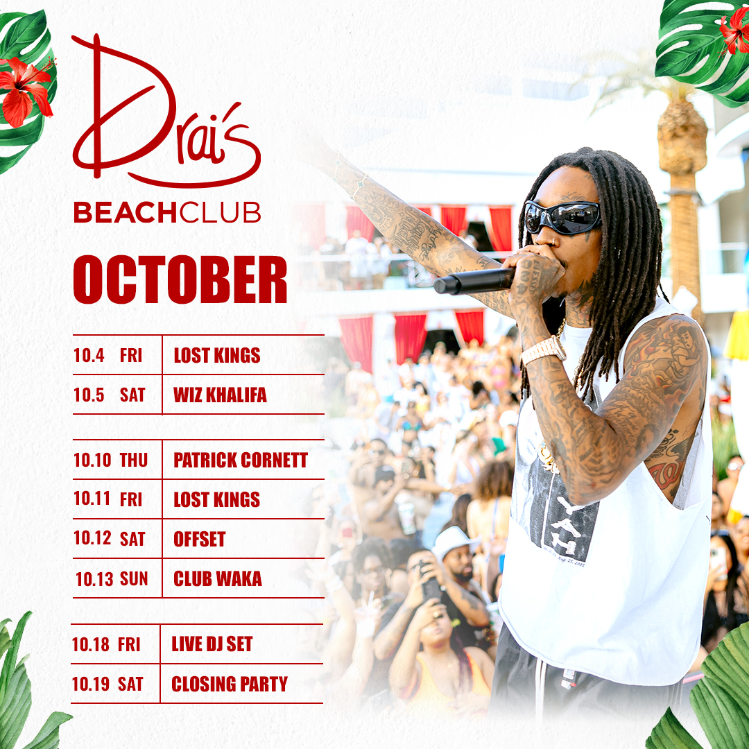 OCTOBER JUST DROPPED!!!
book now -&gt; draisgroup.com/las-vegas/cale…
