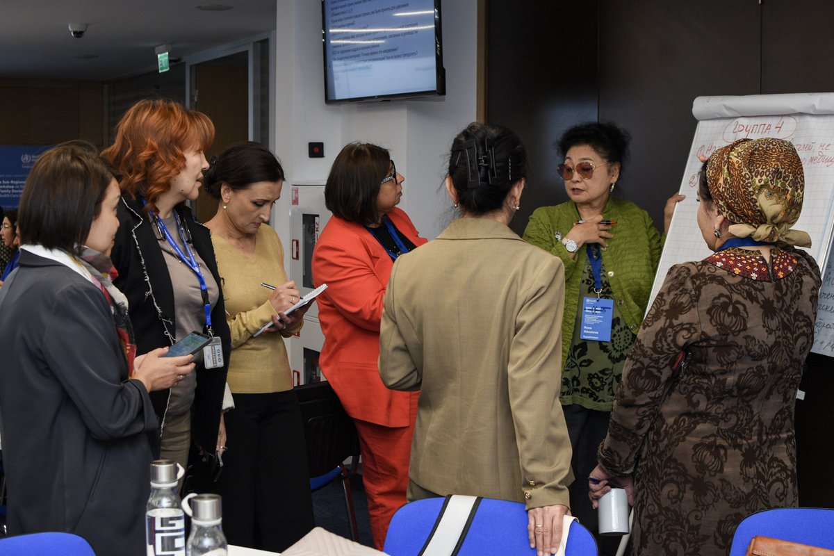 gluppschlopp's tweet photo. An inspiring couple of days with colleagues from Tajikistan, Uzbekistan, Kyrgyzstan, Kazakhstan and Turkmenistan in the land of the #AlmaAta Declaration. Excited at continuing our work in central Asia to strengthen #FamilyMedicine #PrimaryHealthCare towards #HealthForAll https://t.co/EDeZQzgGpQ