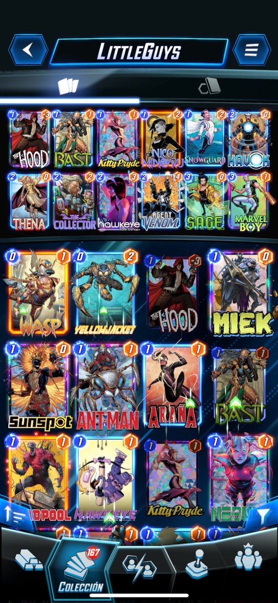 SaNeKitsune's tweet image. Infinite range reached with this deck!!!
I saw @JeffHoogland playing it and then I did the same thing it, I just changed US Agent for Agent Venom. Was fun to play small cards and unleash the snowball
@SnapDecks #MarvelSnap 
vm.tiktok.com/ZMhkdmkvt/