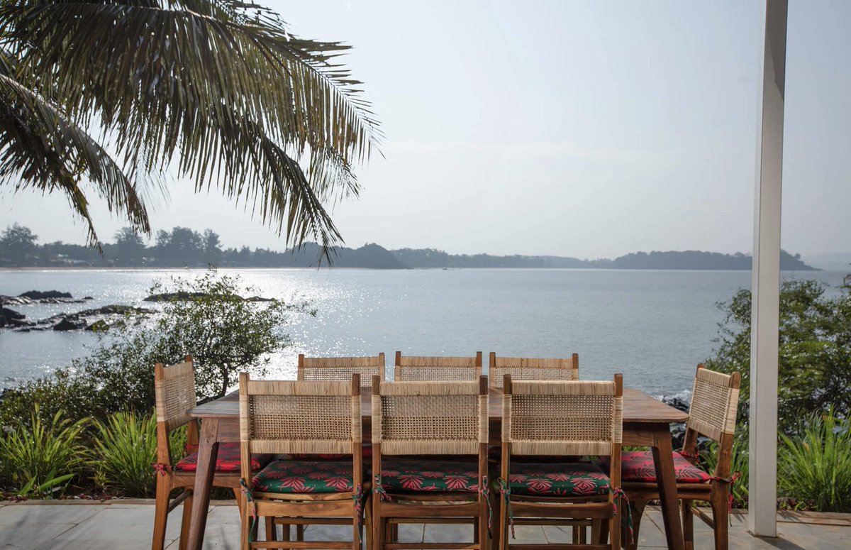 Goavilla_'s tweet photo. Perfect sea view at Goa https://t.co/0ZwYcaADL9
