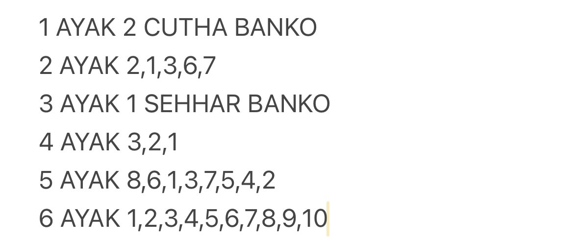 104 bin iki oturmasına rağmen dördüncü ayakta üç at dışarda bırakarak kaybettim malesef