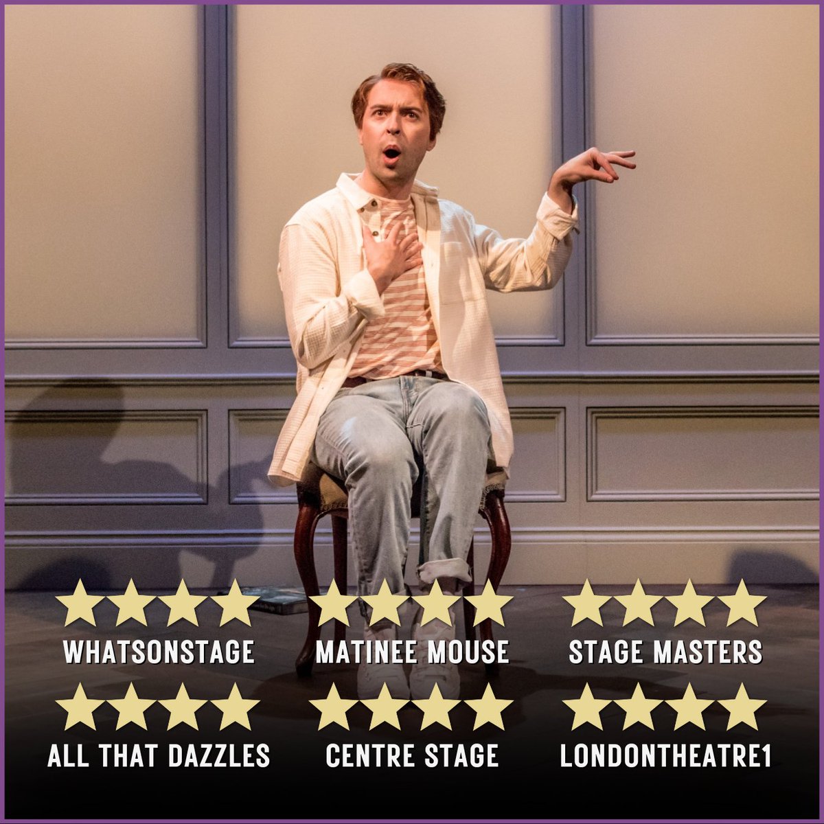 ⭐⭐⭐⭐  Buyer &amp; Cellar is a certified smash hit! See what all the buzz is about at the <a href="/KingsHeadThtr/">King's Head Theatre</a>, starring the sensational <a href="/Rob_Madge_02/">Rob Madge</a> and running until 19 October.

📸 Genevieve Girling