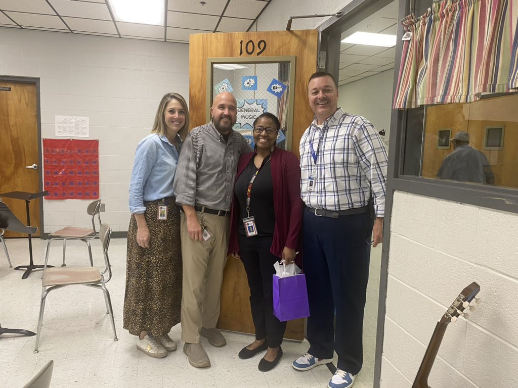 Congratulations to our Teacher of the Year Mrs. Erica Darr!!!
