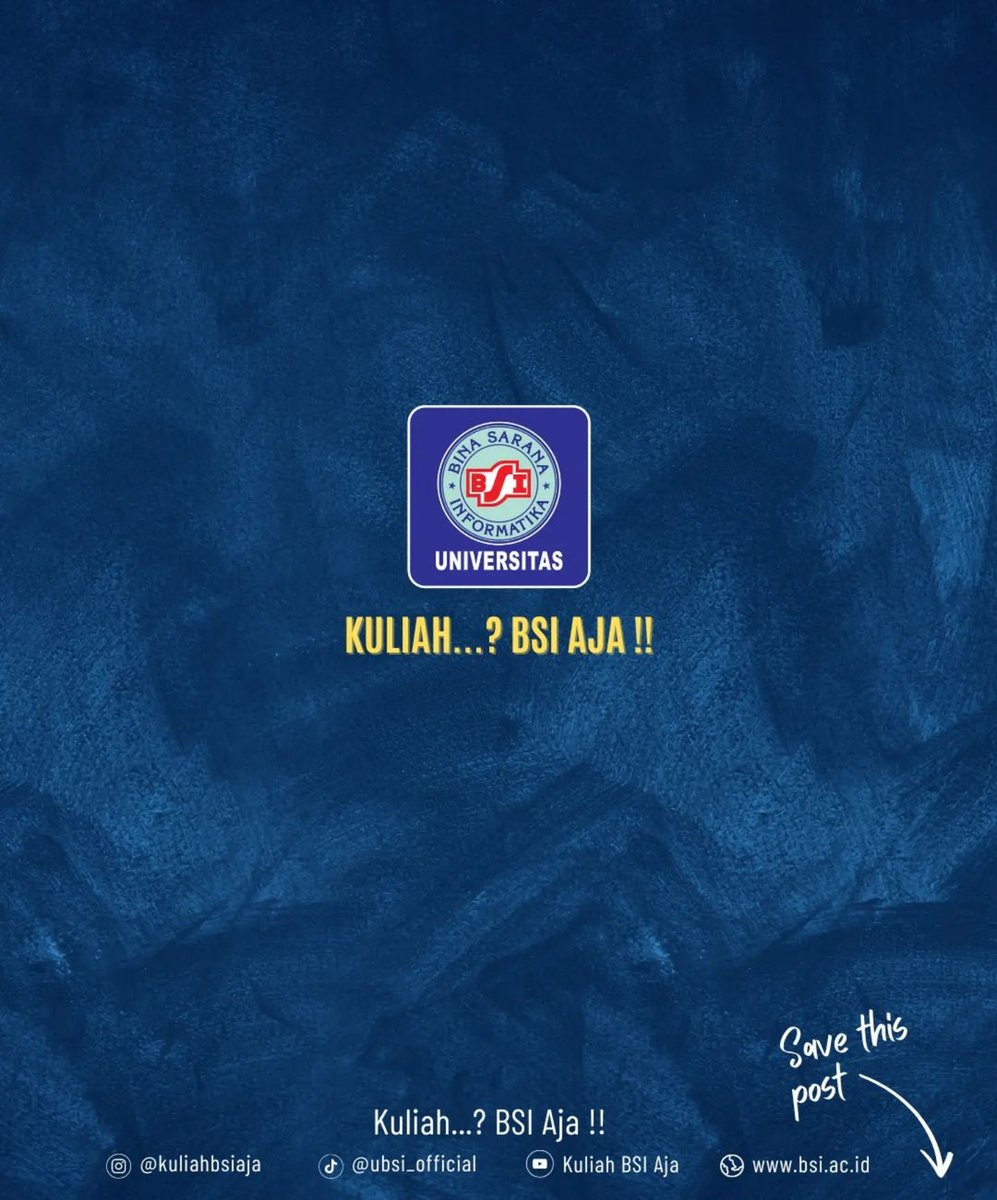 KALENDER AKADEMIK OKTOBER 2024

Hai, Sobat BSI...

Kali ini Mimin membawa informasi Kalender Akademik Oktober 2024 yang penting untuk Sobat BSI ketahui.

Langsung saja Swipe gambarnya dan jangan lupa save postingan ini agar kamu tidak lupa tanggal-tanggal pentingnya ya...