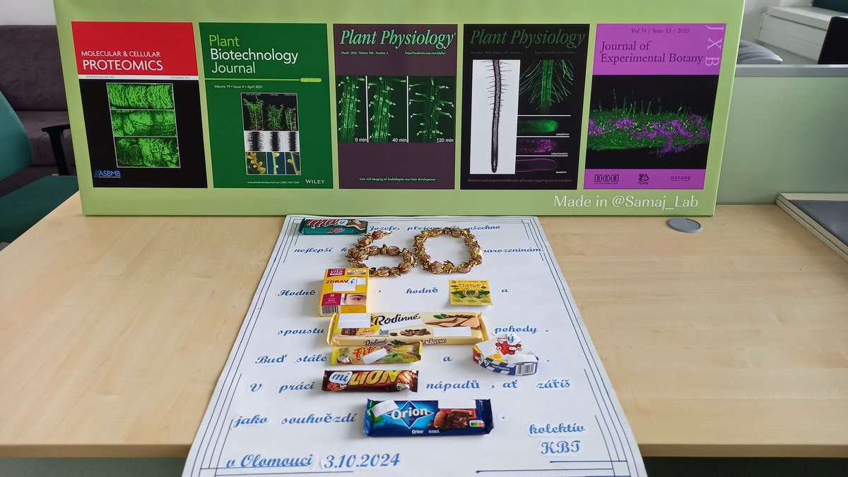 New decoration in my office from my friends and colleagues. It is nice to be 60 years young.