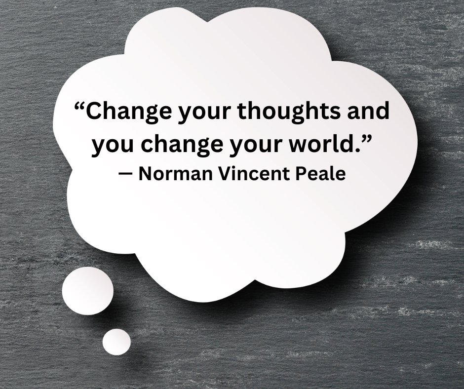 socialkaren's tweet image. "Change your thoughts and you change your world." — Norman Vincent Peale #thought #change #makeachange #changetheworld #changeyourworld #life #insight #whatdoyouwant #qotd