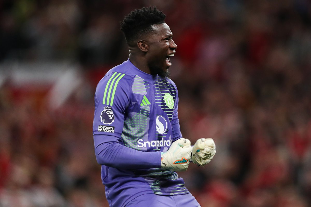 lesmedias237's tweet photo. 🚨 OFFICIEL ! André Onana🦁🇨🇲 est élu joueur du mois de septembre de Manchester United avec 47 % des votes. #MUFC https://t.co/U9CoLdtPsI