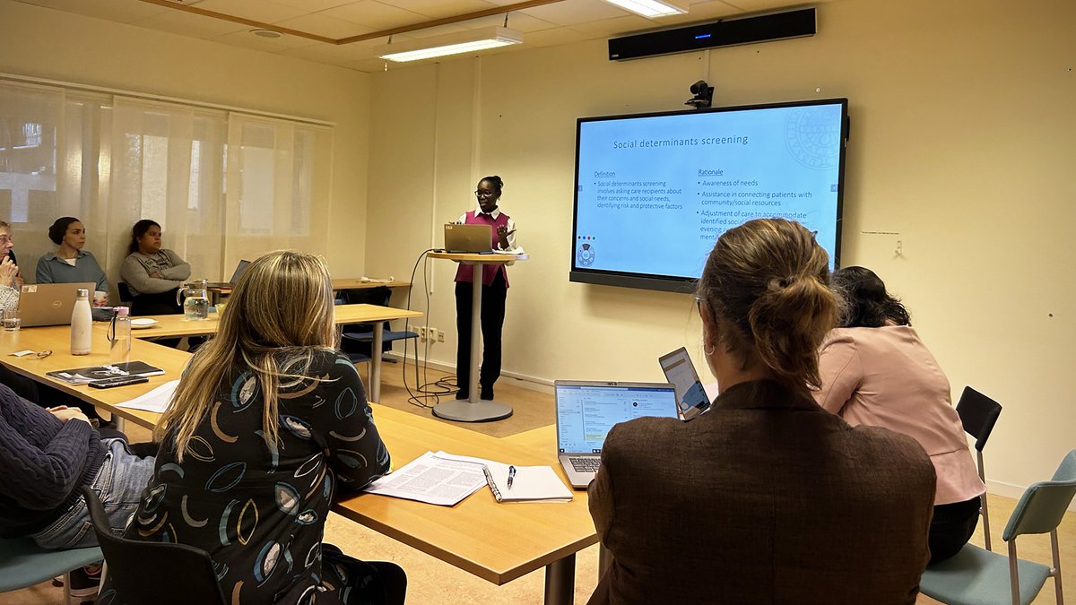 U-CARE (@ucare_uu) on Twitter photo 🎉 Congrats to PhD candidate <a href="/VictoriaAwortwe/">Victoria Awortwe</a> on successfully completing your half-time seminar! 👏
Victoria's PhD project explores the prevalence of mental disorders and social determinants in Ghana & Sweden, aiming to enhance preventive healthcare strategies 🏥.
#MentalHealth 🎉 Congrats to PhD candidate <a href="/VictoriaAwortwe/">Victoria Awortwe</a> on successfully completing your half-time seminar! 👏
Victoria's PhD project explores the prevalence of mental disorders and social determinants in Ghana & Sweden, aiming to enhance preventive healthcare strategies 🏥.
#MentalHealth