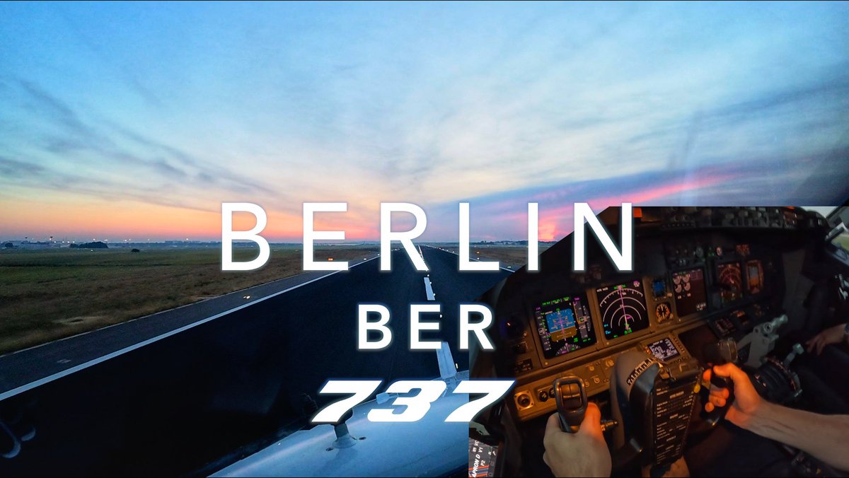New video! BERLIN takeoff at sunrise on YouTube : 
youtu.be/SJ55cCo9GS4?si…