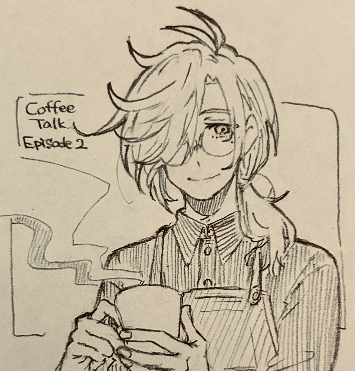 たのしみ☕️ #絵バンス 