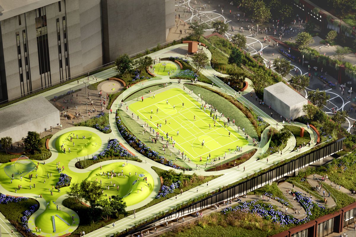 The United Center campus project is moving forward with plans for a music hall, apartments and a park.  buff.ly/3N8AZ3N