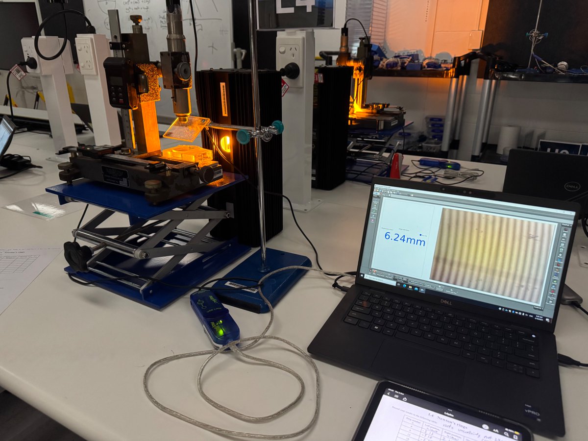 I got to do a laboratory practical, it was in Newton's rings.
It's quite fun to learn physical optics and interference patterns, especially to then apply it physically.