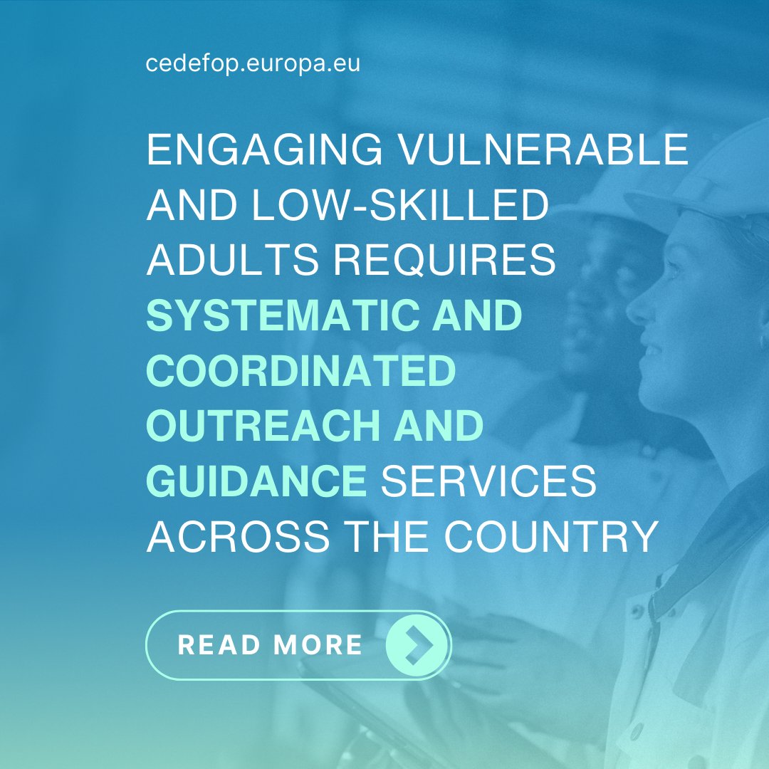 Cedefop's tweet photo. What can EU countries do to help workers & workplaces become more competitive in today’s evolving #labourmarket and economy?
4 lessons 👇 from Cedefop’s latest country review on #upskillingpathways for adults in Italy.
Full report 👉 https://t.co/P7qPL04Oqr
#EUcompetitiveness https://t.co/ggMBVCrDO9