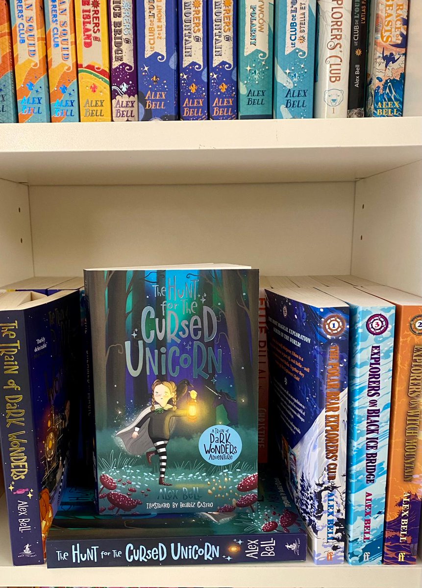 Congratulations and happy publishing day to @Alex_Bell86 !🦄✨

'The Hunt for the Cursed Unicorn' publishes today with <a href="/RocktheBoatNews/">Rock the Boat 🌊</a> 

@theresecoen <a href="/BeatriceBlue_/">beatrice blue</a> <a href="/OneworldNews/">Oneworld Publications</a> 💐