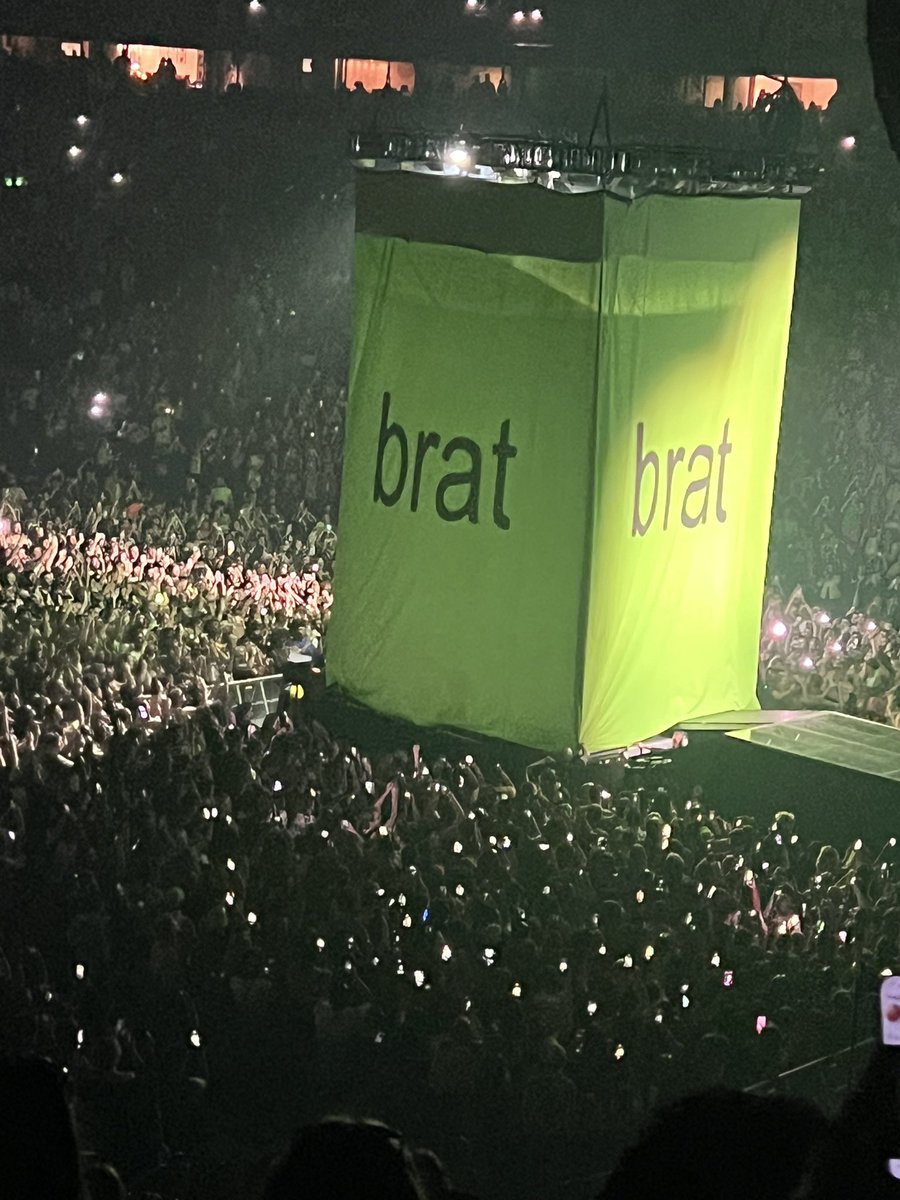 MothTCG's tweet image. We took a spontaneous trip to brat summer last night and now I’m exhausted at work 😂