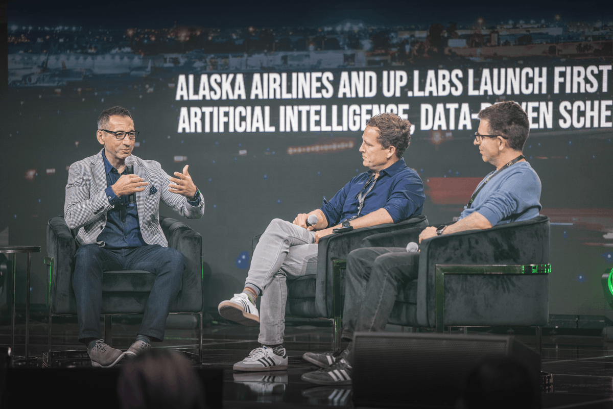 UPLabsVC's tweet image. During the UP.Summit, we were proud to announce the first startup that’s come from the UP.Labs and @AlaskaAir partnership! 

Meet Odysee — odysee.ai — an AI-enabled startup that&apos;s taking a new approach to schedule optimization.

businesswire.com/news/home/2024…