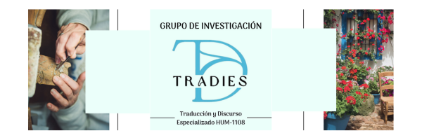 ¡Nos hace mucha ilusión anunciar que el grupo de investigación TRADIES “Traducción y Discurso Especializado” HUM-1108 de la <a href="/Univcordoba/">Universidad Córdoba</a> <a href="/UCOLetras/">Filosofía Letras UCO</a>  por fin cuenta con un perfil en redes sociales! 💙
