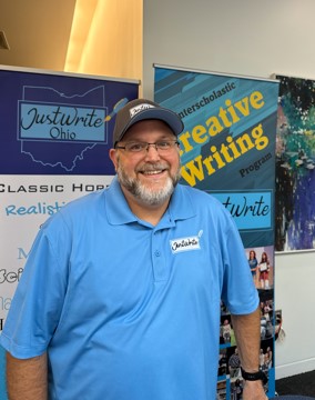 If you are at the <a href="/OELMA1/">OELMA</a> conference, stop by to talk to JustWrite's Executive Director, Michael!

Bonus-we are giving away free books!

Also, try to attend the session: "Celebrating the Creative Words and Voices of Ohio’s Teens" today from 11:15-12PM!

We hope to see you there!