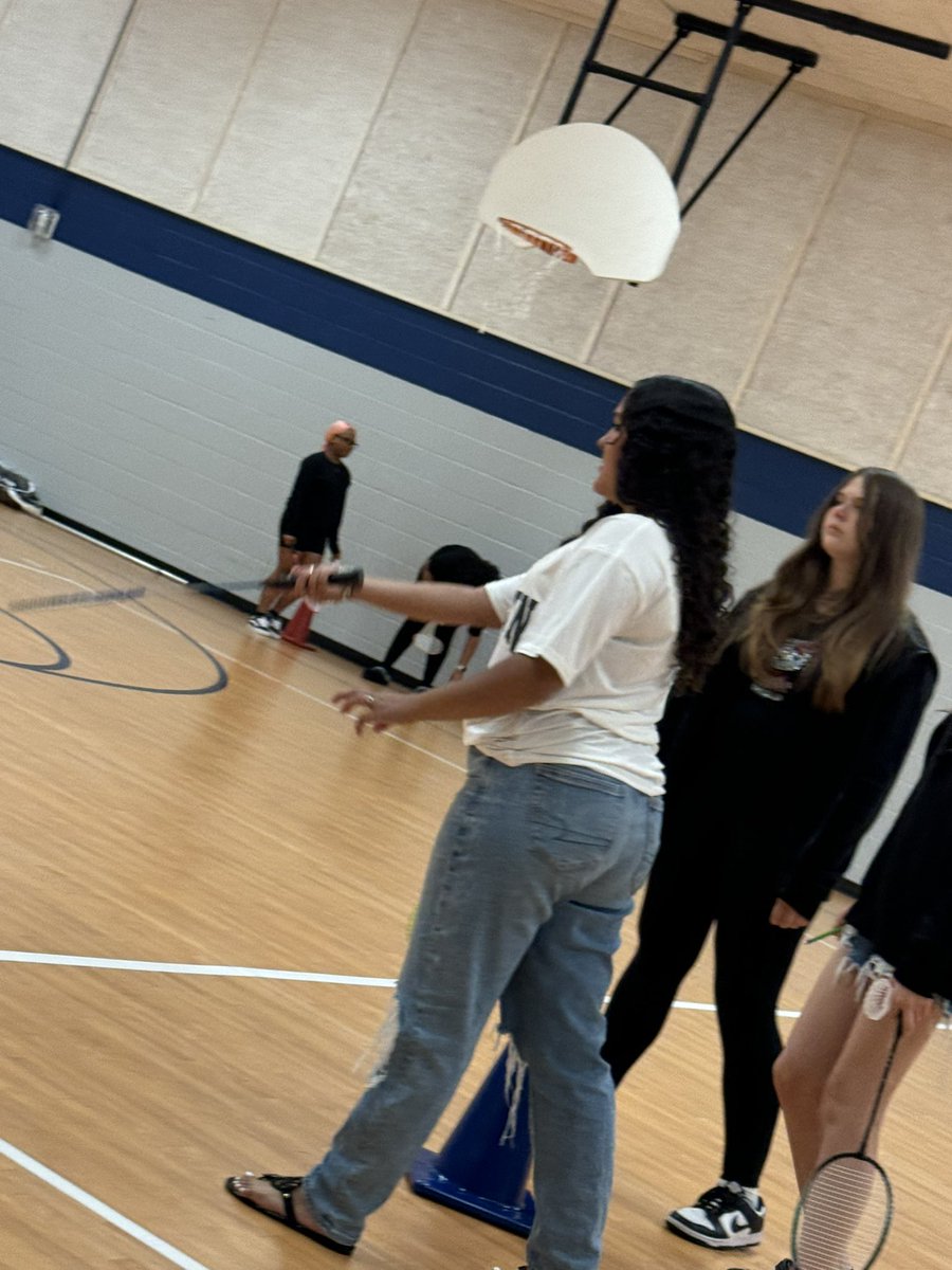 shester2012's tweet image. Today I watched Algebra II students collaborating and solving linear equations using the substitution method as well as PE practice badminton skills through an interactive game of golf.
#BwoodBucs 
#bisdinfluencer
#learningisrequired
#BrazosportISD
#buildingthinkingclassrooms