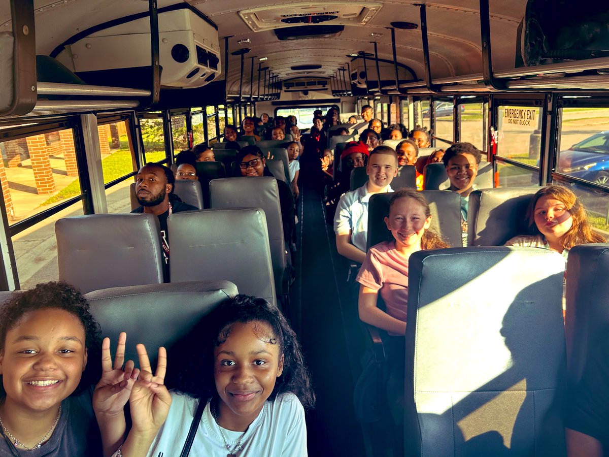 FMSMSWildcats's tweet photo. On The Road Again!! Group 2 on their incentive trip because that exceeded expectations on the 2024 SC Ready state assessment. A total of 82 students in 2 days enjoyed this celebration. I LOVE my job! It’s all about the students. #Proud Principal #FMSMS # FMS https://t.co/tcLx7KFqPZ