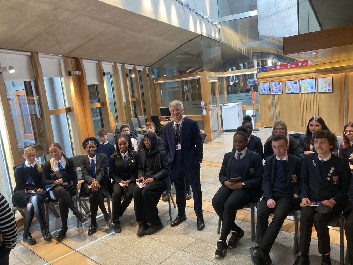 Ivan McKee MSP (@ivan_mckee) on Twitter photo Welcomed some clued-up S6 students from <a href="/StAndrewsRCSec/">St Andrew's Secondary School</a> to <a href="/ScotParl/">Scottish Parliament</a> today. Good discussion after FMQs on child poverty and funding of public services as well as work on local issues specifically affecting Provan. Welcomed some clued-up S6 students from <a href="/StAndrewsRCSec/">St Andrew's Secondary School</a> to <a href="/ScotParl/">Scottish Parliament</a> today. Good discussion after FMQs on child poverty and funding of public services as well as work on local issues specifically affecting Provan.