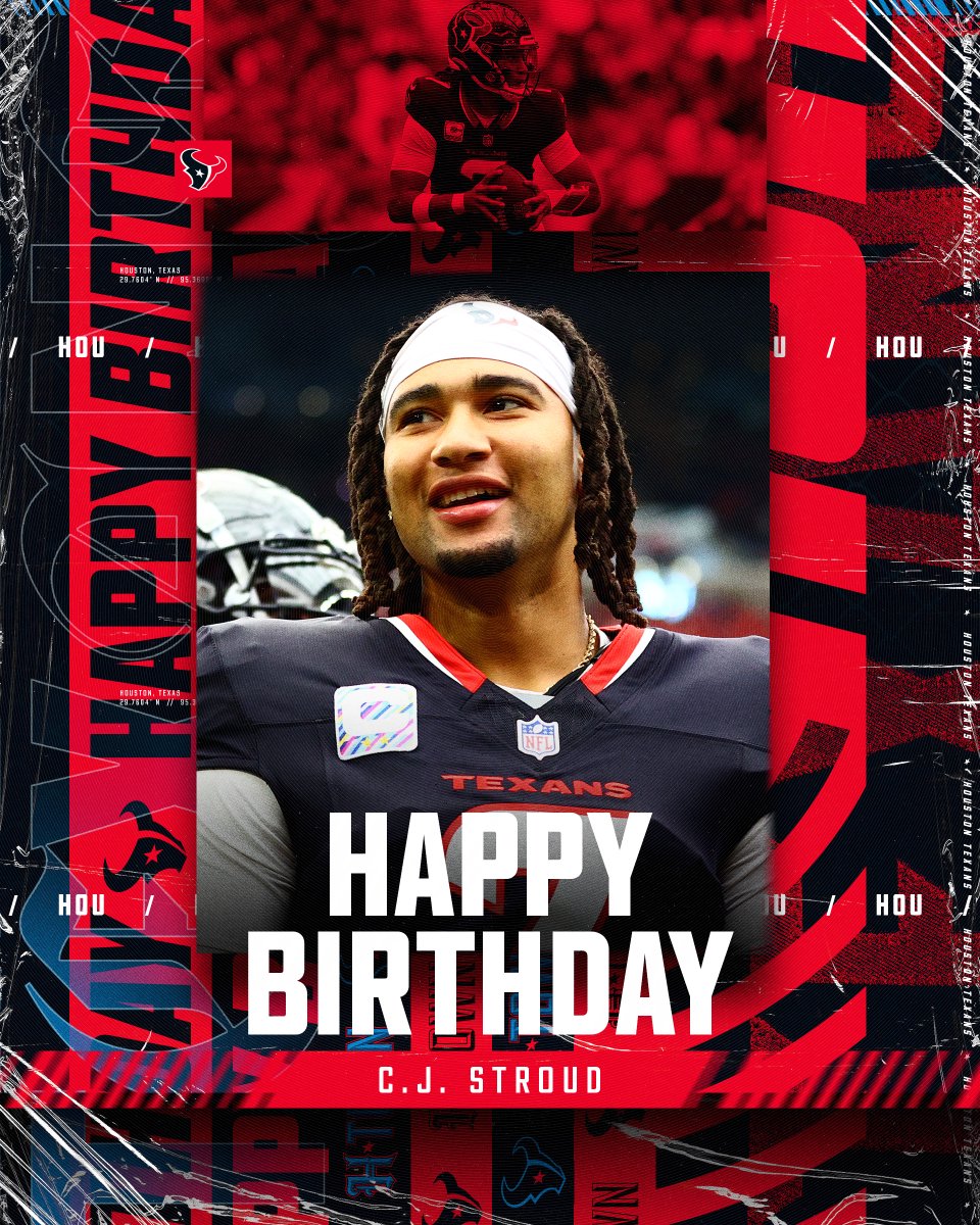 HoustonTexans's tweet image. Everyone join us in wishing our QB1 a happy birthday 🥳