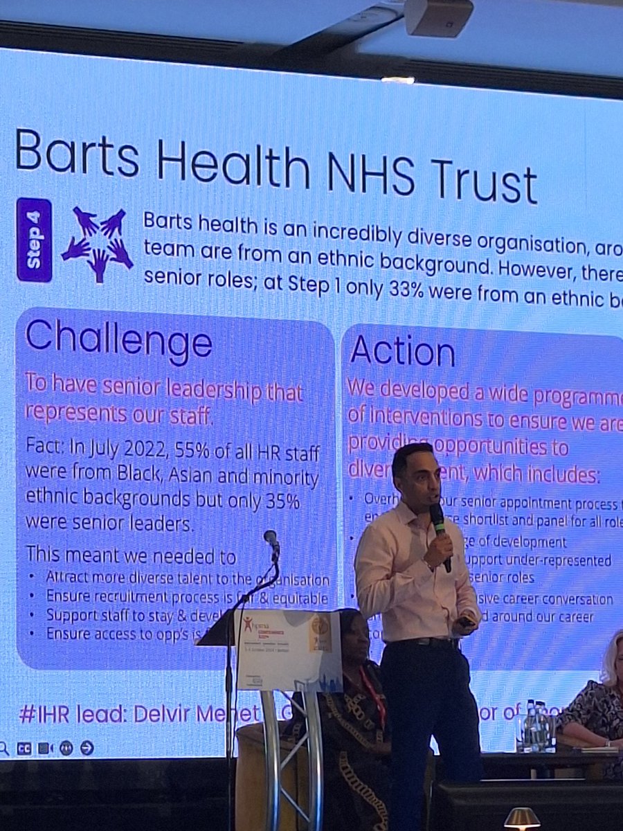 Sarah-Jane Dale (@sarahjane_aod) on Twitter photo Great messages from <a href="/NHSBartsHealth/">Barts Health</a> @ #HPMA50 around their approaches to supporting a diverse organisation & measurable impact #InclusiveHR
<a href="/SuFowlerJohnson/">Su 💙</a> <a href="/MicheleWhite24/">Michele White</a> <a href="/ShonaBrown19/">Shona Brown</a>
<a href="/AffinaOD/">AOD</a> Great messages from <a href="/NHSBartsHealth/">Barts Health</a> @ #HPMA50 around their approaches to supporting a diverse organisation & measurable impact #InclusiveHR
<a href="/SuFowlerJohnson/">Su 💙</a> <a href="/MicheleWhite24/">Michele White</a> <a href="/ShonaBrown19/">Shona Brown</a>
<a href="/AffinaOD/">AOD</a>