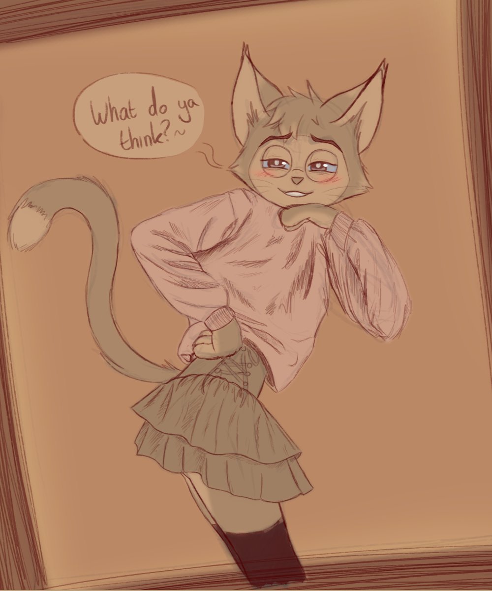 Did a fun lil sketch of Ambrose 💙
#crackadaisyOC