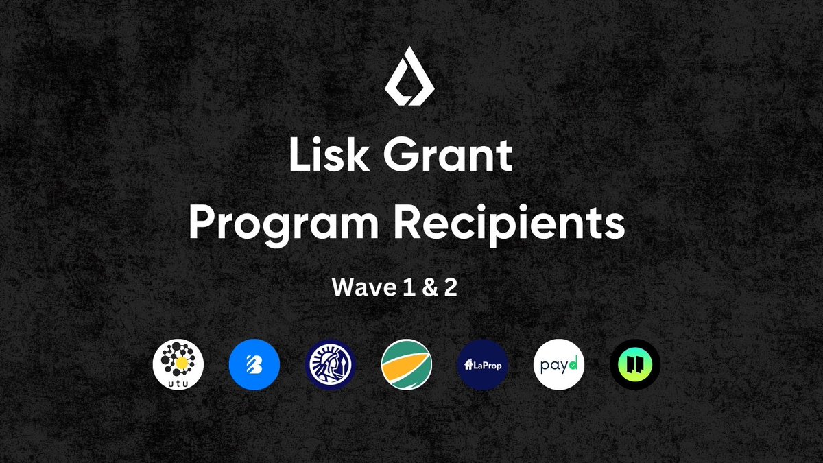 Lisk tweet media
