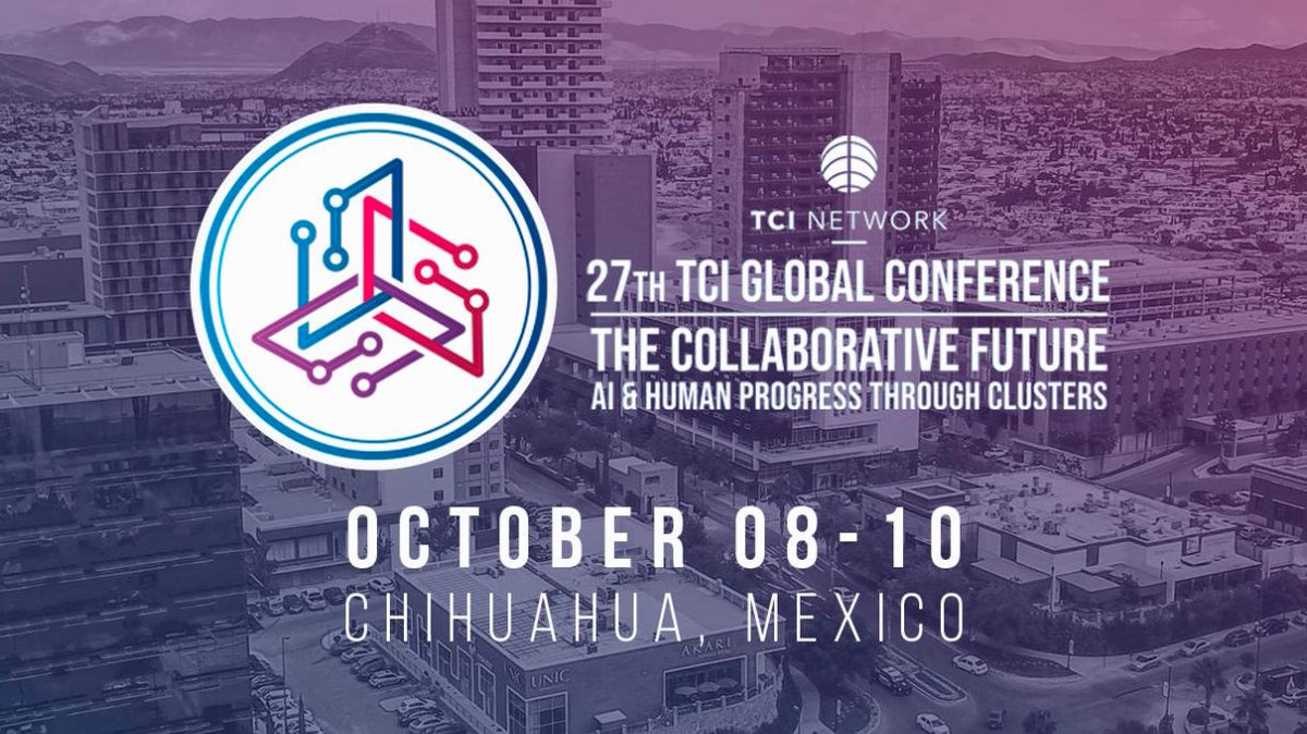 Bags are packed and everything is ready for #TCI2024! ✈️✨

This year will be a chance to experience the true spirit of #collaboration that defines our great #cluster network 🌐🤝

See you in #Chihuahua! 
lnkd.in/dgymck2n