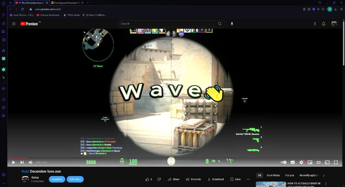 Relax_CS2's tweet image. NEW Video is OUT!!!!🥳🧐😂

youtube.com/watch?v=VMWMsM…