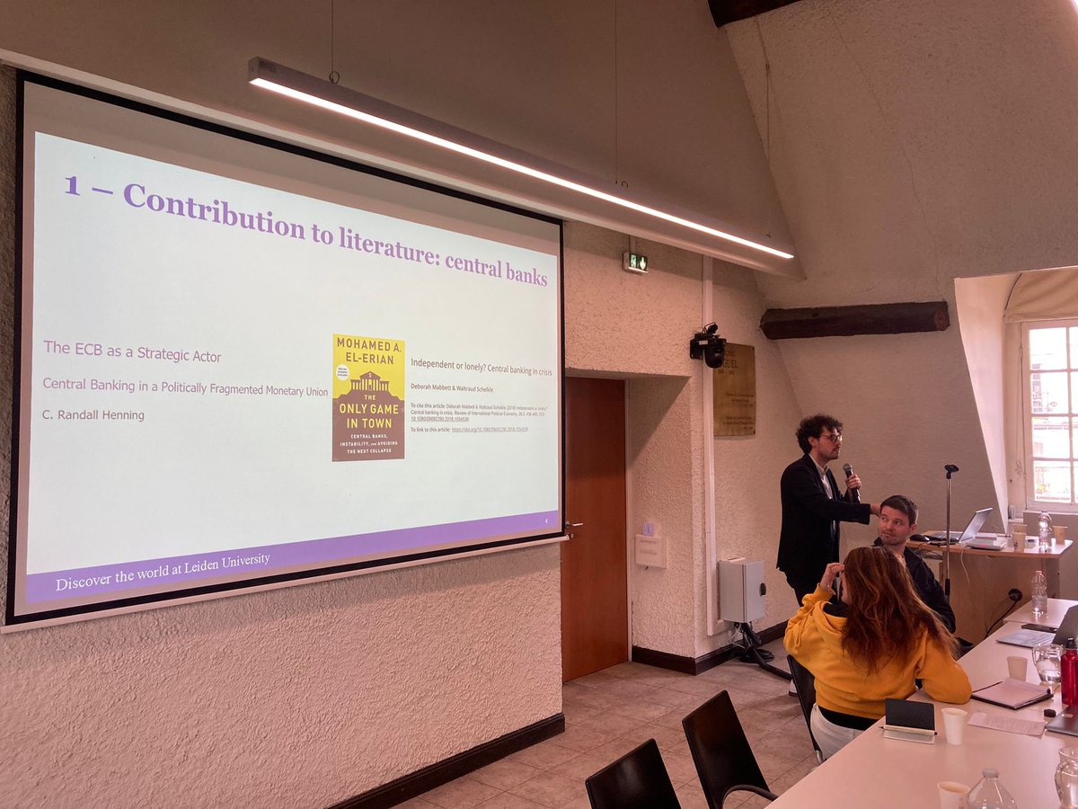 Jérôme Deyris (@deyris_j) on Twitter photo @fpape_ <a href="/SebDiessner/">Sebastian Diessner</a> wants to take us further than 'the only game in town' story in academia that monetary-fiscal interactions are always a chicken game with one trying to dominate the other @fpape_ <a href="/SebDiessner/">Sebastian Diessner</a> wants to take us further than 'the only game in town' story in academia that monetary-fiscal interactions are always a chicken game with one trying to dominate the other