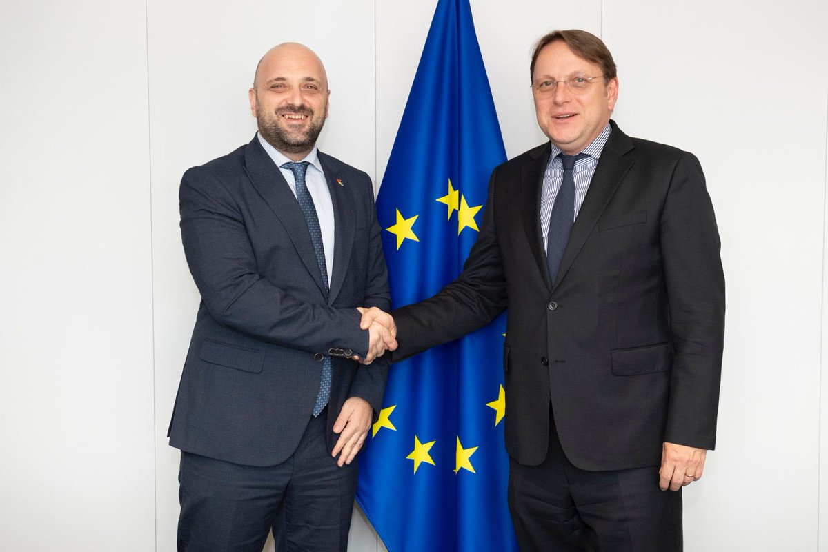 Oliver Varhelyi (@olivervarhelyi) on Twitter photo Congratulated Minister <a href="/BojanBozovicPG/">Bojan Božović</a> for his appointment as 🇲🇪Minister of Justice
Encouraging that after the June IGC working on provisional closure of chapters intensely started.
Todays we are finalising WB6 Reform Agendas so the 1st payment can be done soon.
#Montenegro Congratulated Minister <a href="/BojanBozovicPG/">Bojan Božović</a> for his appointment as 🇲🇪Minister of Justice
Encouraging that after the June IGC working on provisional closure of chapters intensely started.
Todays we are finalising WB6 Reform Agendas so the 1st payment can be done soon.
#Montenegro