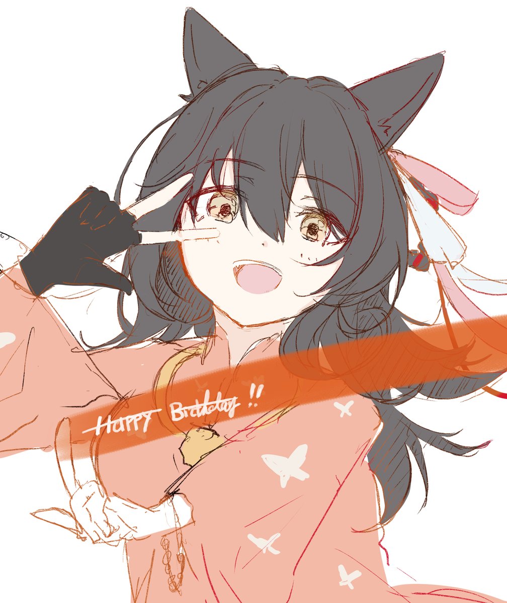 XanthicWhite's tweet photo. ルナカブ🐺
はぴば！！！

#アークナイツ版深夜の真剣お絵かき60分一本勝負
#アークナイツ https://t.co/YsWdZiRPnj