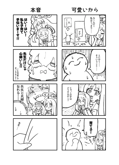 ウイちゃんズ3話～4話
#ブルアカ 
