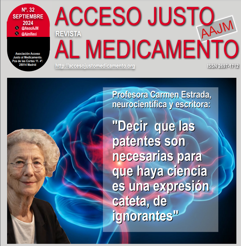 Publicado 📚el nº 3️⃣2️⃣ (octubre 2024) de <a href="/AjmRevista/">revistaAJM</a>, con editorial 📃de Roberto Sabrido, entrevista 🎙a neurocientífica y escritora Carmen Estrada, artículo 📄de Pablo Martínez Segura y documento 📋de la AAJM sobre RD Evaluación Tecnologías Sanitarias acortar.link/D0cRAH