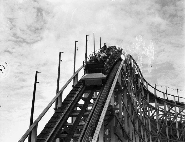 playland_park's tweet photo. The Dragon Coaster has been roaring through generations! From the early days when it first opened in 1929 to the countless memories made today, it’s been part of so many Playland adventures. Share your favorite Dragon Coaster memory below! #Playland #Playallday #Dragoncoaster https://t.co/6YsQIJdQWt